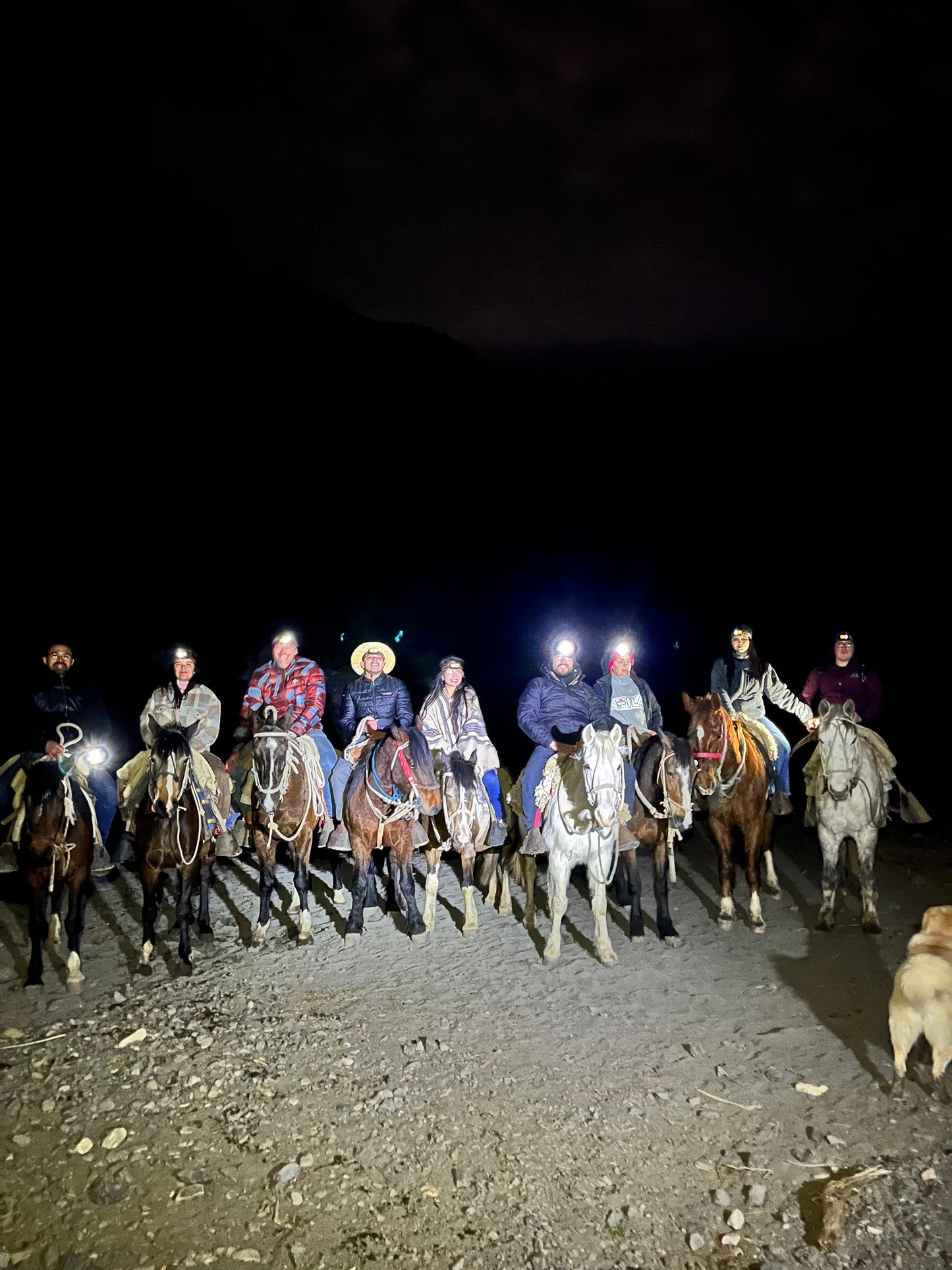 Cabalgata Lunada o Nocturna Bajo las Estrellas