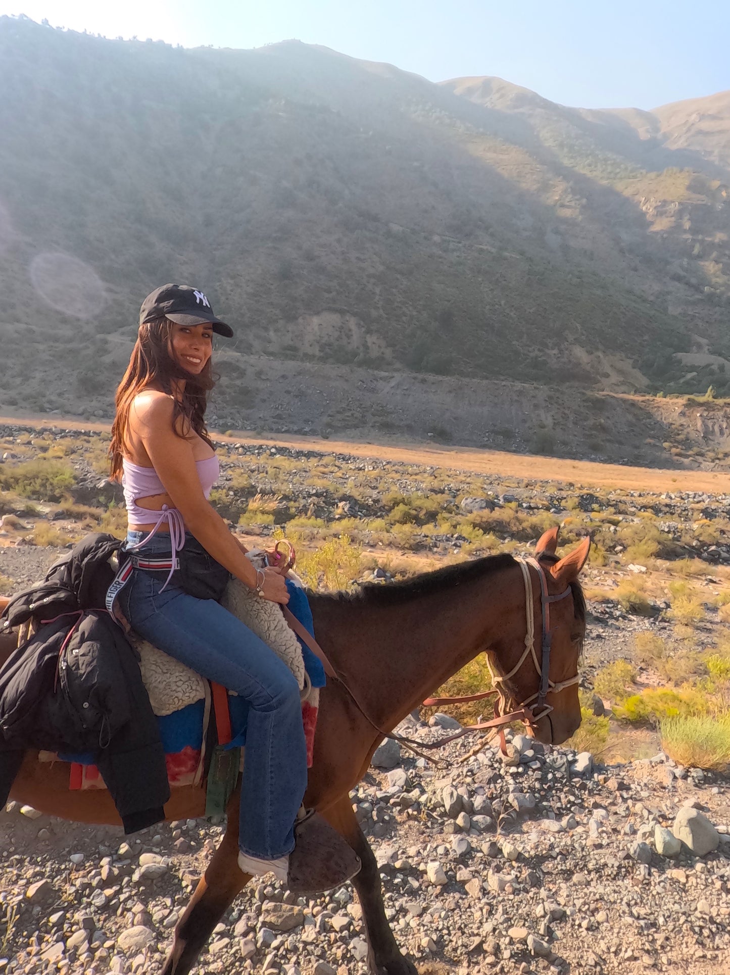 Feel the Magic of the El Yeso River: 3-Hour Horseback Ride, Relaxation and Unforgettable Adventures in Nature.