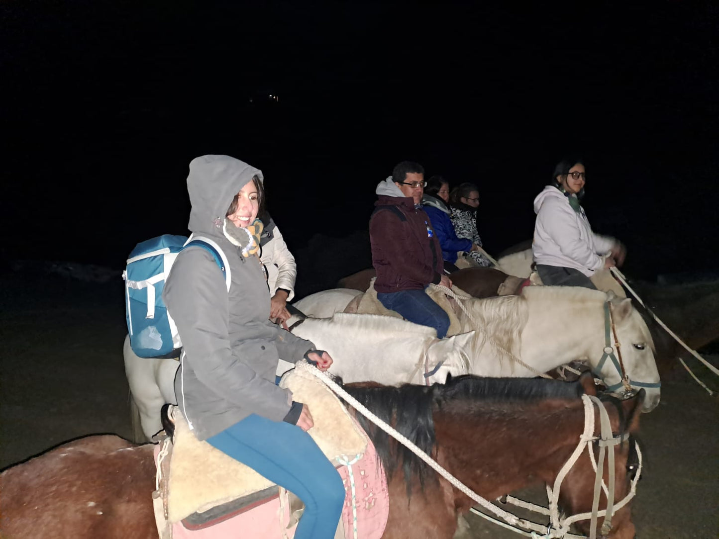 Cabalgata Lunada o Nocturna Bajo las Estrellas